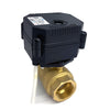 Flomarvel DN20 motorized ball valve 2 Wire Reverse Polarity Brass ADC9-335V