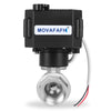 movafaFH 5V 12 24V 110 220V OP03 3 wire 1 point control stianless steel Electric Motorized Ball Valve for Water Flow Control