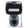 movafaFH 5V 12 24V 110 220V OP03 3 wire 1 point control PVC plastic Electric Actuated Motorized Ball Valve