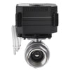 FH-MO/S movafaFH DN8 DN15 20 25 1/4‘’ 1/2 inch 3/4 inch 5V 12 24V 110 220V Miniature Electric Motorized Actuator Ball Valve