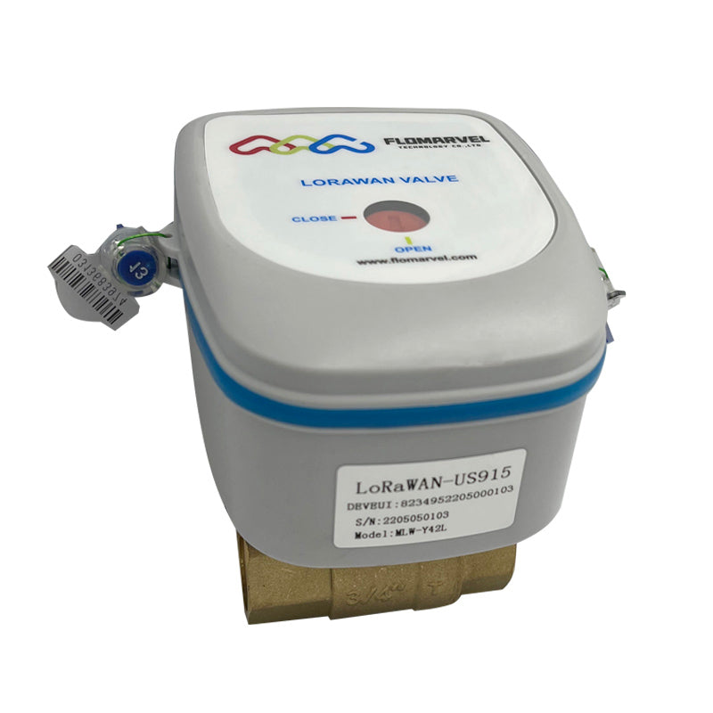 F-H Wireless Smart  LoRaWAN control Valve Extreme Range Wireeless