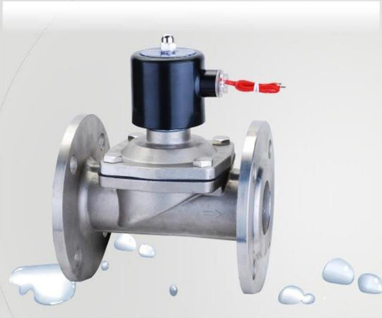 Flomarvel direct-acting diaphragm typestainless steel flange solenoid valve