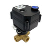 DN20 motorized ball valve 3 Wire(1 Point Control) Brass DC5V