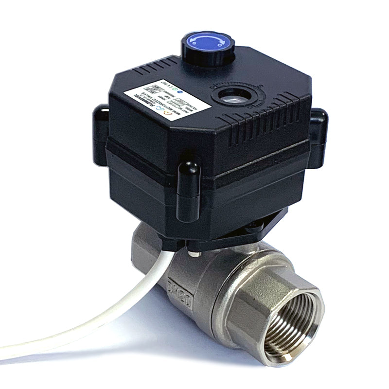 Flomarvel DN25 motorized ball valve 3 Wire( 2 Point Control) Stainless ADC9-24V